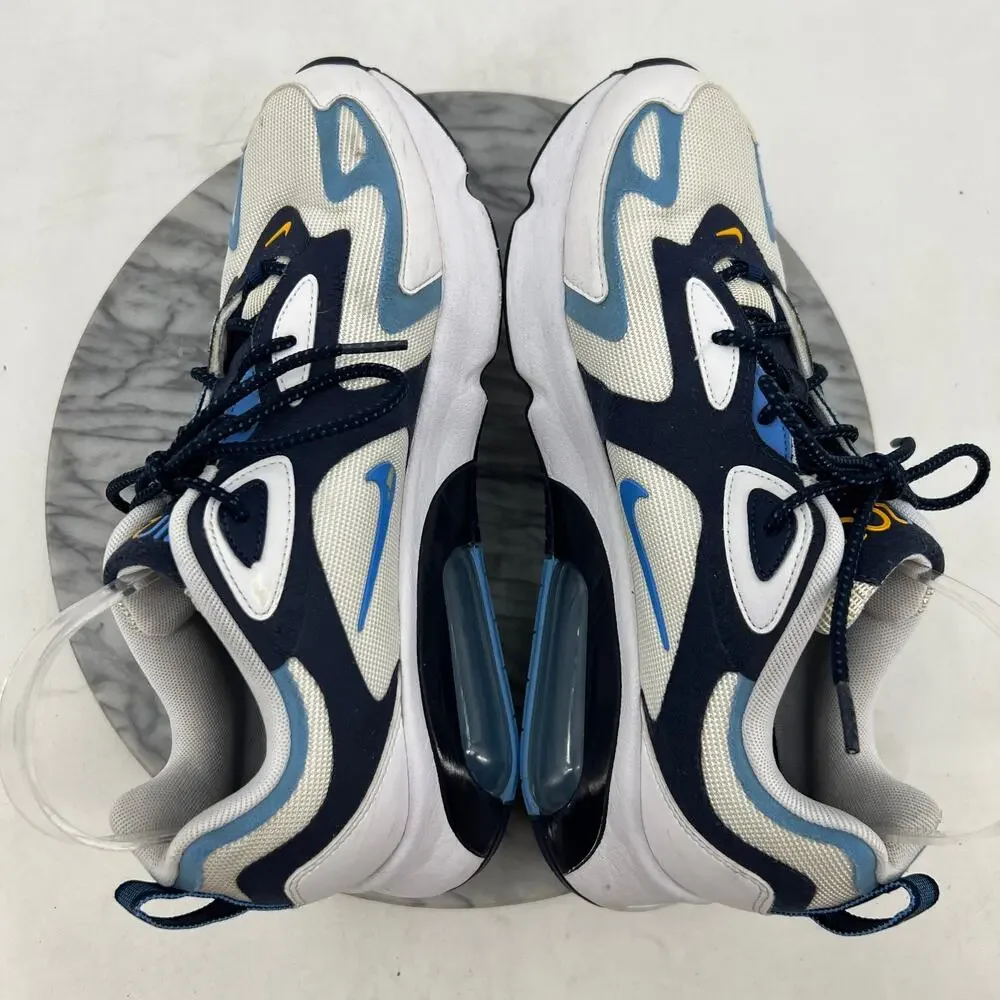 Nike Mens 10 Shoe Air Max 200 University Blue Midnight Navy Sneaker CT1262-103